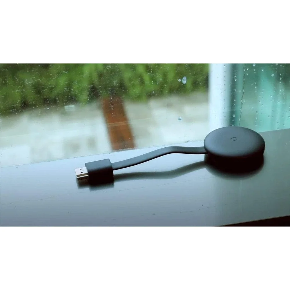 Google Chromecast Streaming Device Unisex OS Black New 1080p HDMI Wi-Fi